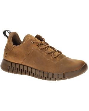 Ecco Schnürschuh - Braun