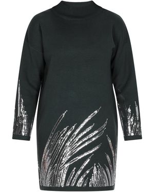 faina Strickkleid - Schwarz