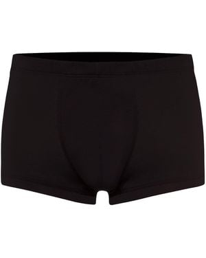 Hanro Boxershorts Cotton Sporty - Schwarz