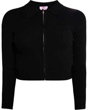 myMo Strickjacke Keepsudry - Schwarz