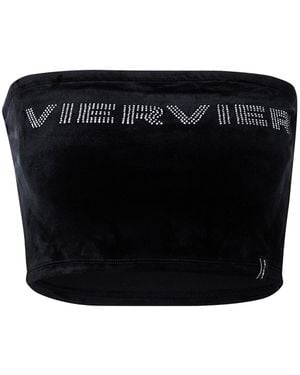 VIERVIER Top Alara - Schwarz