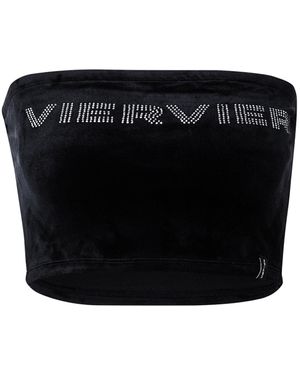 VIERVIER Top Alara - Schwarz