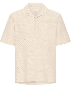 Solid Kurzarmhemd Sdteagan - Weiß