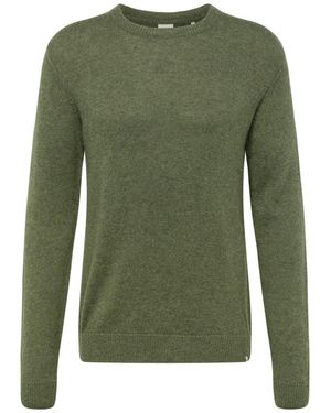 Solid Pullover - Grün