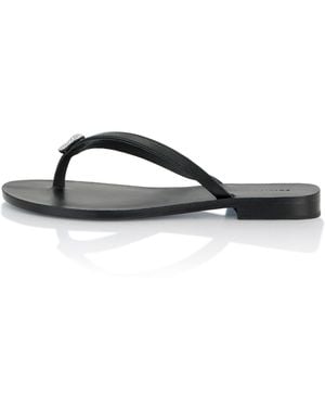 Philipp Plein Zehentrenner Skull - Schwarz