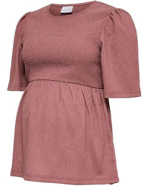 Mama.licious Bluse - Pink