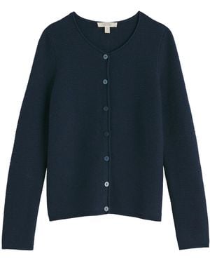 Seasalt Cornwall Strickjacke Makers - Blau