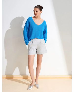 Dilvin Pullover Pullover - Blau