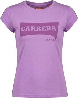 Carrera Shirt Logo - Lila