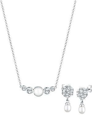 Elli Premium Schmuckset - Weiß