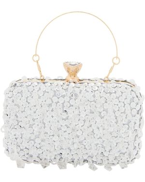 faina Clutch Elegant - Weiß