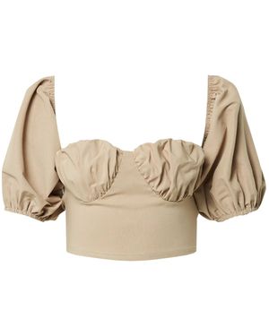 Femme Luxe Bluse Flo - Natur