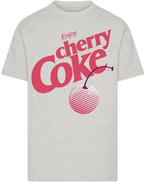 F4NT4STIC Shirt Coca Cola Enjoy Cherry Coke - Grau