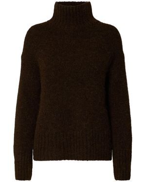 SELECTED Pullover Slfgabriella - Schwarz