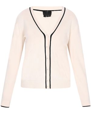 DreiMaster Klassik Strickjacke - Natur
