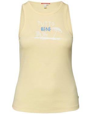 QS T-Shirt - Gelb