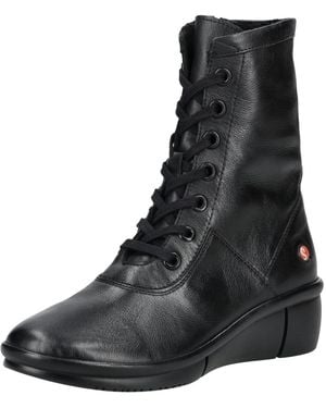 Softinos Stiefelette - Schwarz