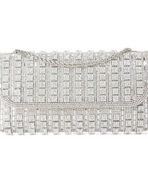 Dune Clutch Elabourate - Grau