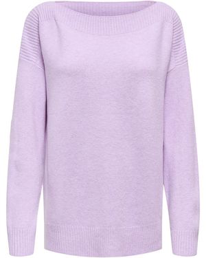 ONLY Pullover Onlwinnie - Lila