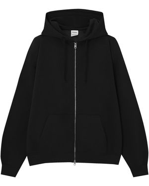 Pull&Bear Sweatjacke - Schwarz