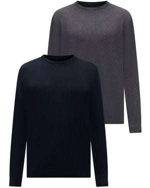 Jack & Jones Pullover Jjebasic - Blau