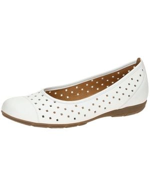 Gabor Ballerina Ballerinas Gelocht 84.169.21 - Weiß