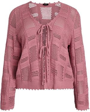 Zizzi Strickjacke Mviola - Pink