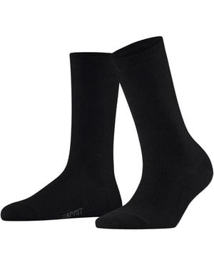 Esprit Socken Reflection Rib - Schwarz