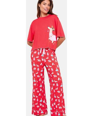 Lipsy Pyjama - Rot