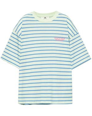 Pull&Bear T-Shirt Pacific - Blau