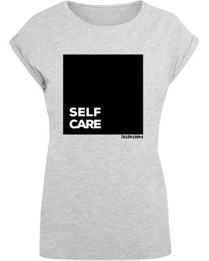 F4NT4STIC Shirt 'Self Care' - Schwarz