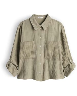 Opus Bluse Fralea - Natur