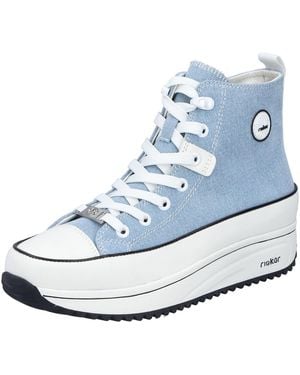 Rieker Textil Sneaker - Blau