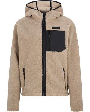 Ziener Fleecejacke Juha-Z - Braun