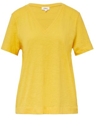 S.oliver T-Shirt - Gelb