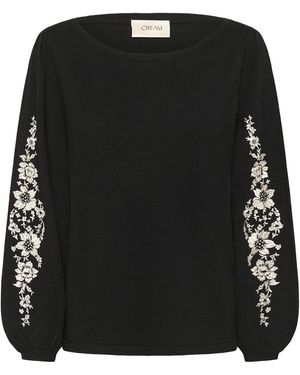Cream Pullover Villea - Schwarz