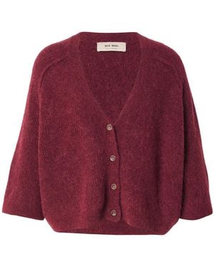 Mos Mosh Strickjacke Mmthora Lizet - Rot