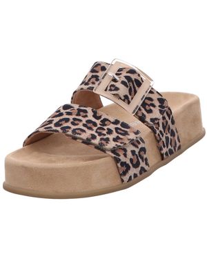 Paul Green Pantolette Klassische Pantolette Damen 6157-000 Velourleder - Pink