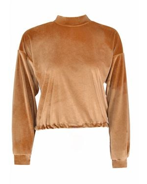 FRESHLIONS Bluse Remy - Braun