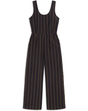 Thinking Mu Jumpsuit Raflesia - Schwarz