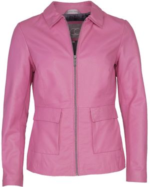 JCC Lederjacke - Pink