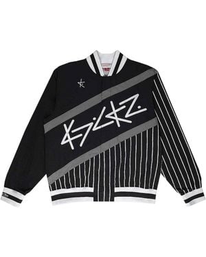 Mitchell & Ness Sportsweatjacke Mitchell And Ness X Kickz Awu - Schwarz