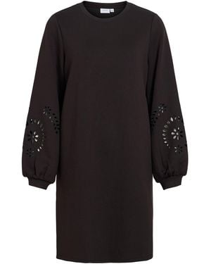 Vila Kleid Visandy - Schwarz