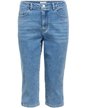 Object Jeans Capri - Blau