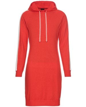 Laura Scott Strickkleid - Rot