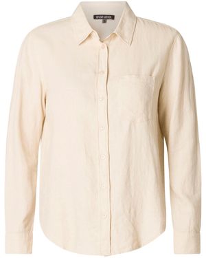 Base Level Curvy Bluse - Natur