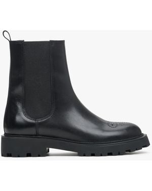 ESTRO Chelsea Boots 09-2693 - Schwarz