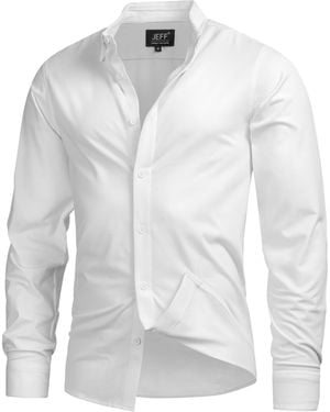 JEFF Hemd Theodore - Weiß