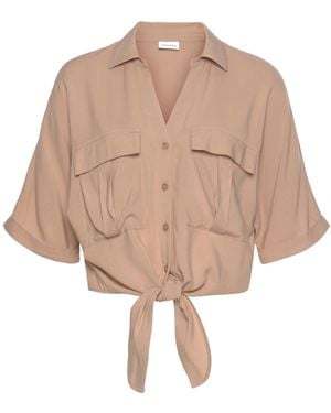 Lascana Bluse - Natur