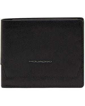 Piquadro Portemonnaie - Schwarz